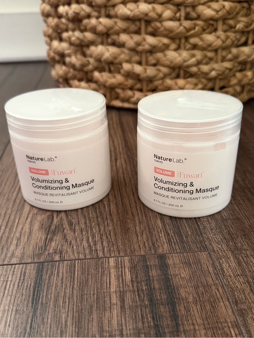 Lot 2 NatureLab.TOKYO Perfect Volume Thickening & Conditioning Hair Masque Set